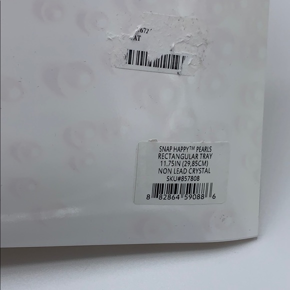 NIB snap happy pearls rectangular tray - Picture 6 of 12